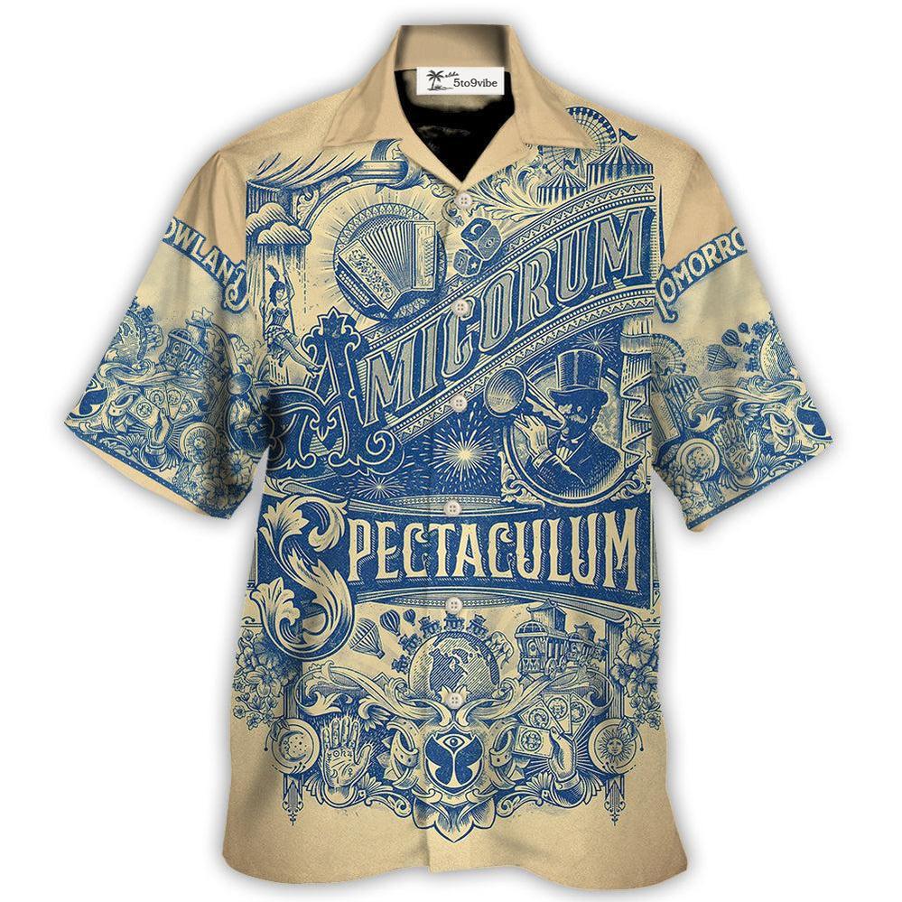 Music Event Tomorrowland Festival Vintage Style - Hawaiian Shirt