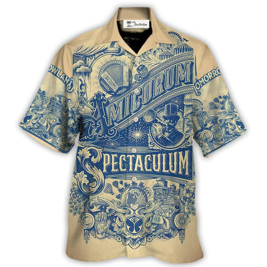 Music Event Tomorrowland Festival Vintage Style - Hawaiian Shirt