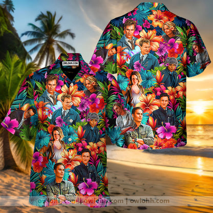 True Detective Synthwave Tropical Summer Special - Unisex Hawaiian Shirt For Men and Women