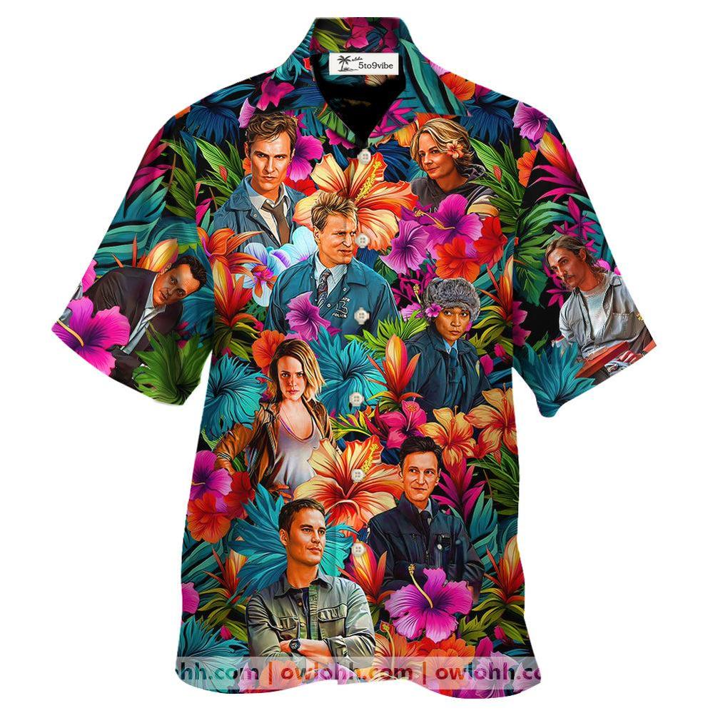 True Detective Synthwave Tropical Summer Special - Unisex Hawaiian Shirt For Men and Women
