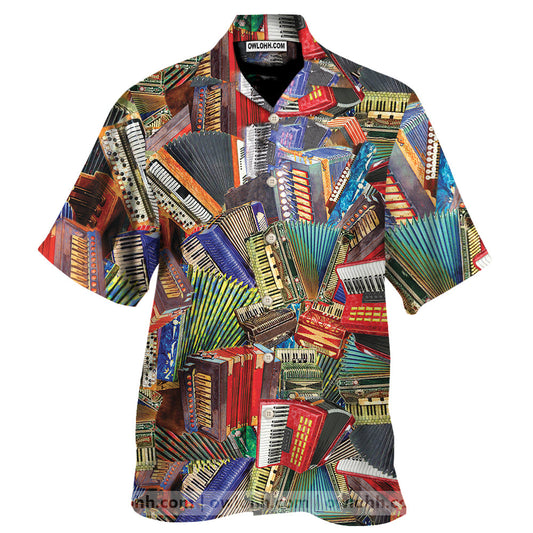 Accordion Music To Me You Are Awesome - Unisex Hawaiian Shirt For Men and Women