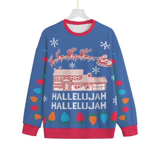 Hallelujah Christmas Vacation Men Big And Tall Christmas Sweater