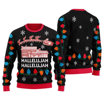 Hallelujah Ugly Christmas Sweater For Women