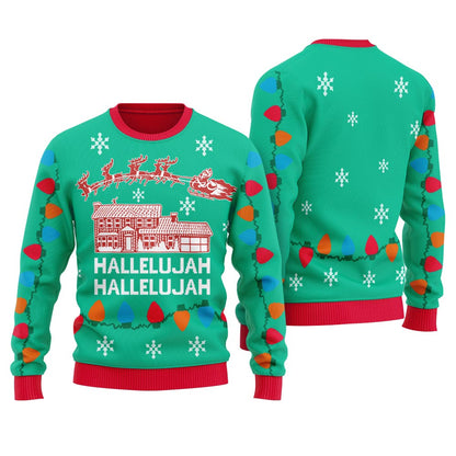 Hallelujah Ugly Christmas Sweater For Women