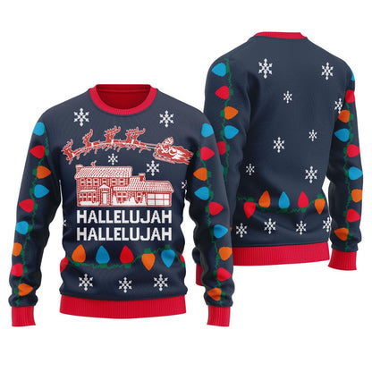 Hallelujah Ugly Christmas Sweater For Women