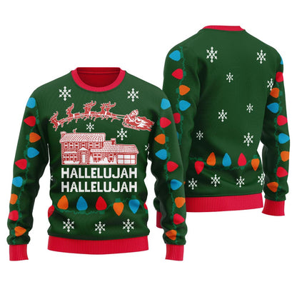 Hallelujah Ugly Christmas Sweater For Women