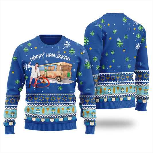 Hanukkah Shitters Full Men's Ugly Christmas Sweater