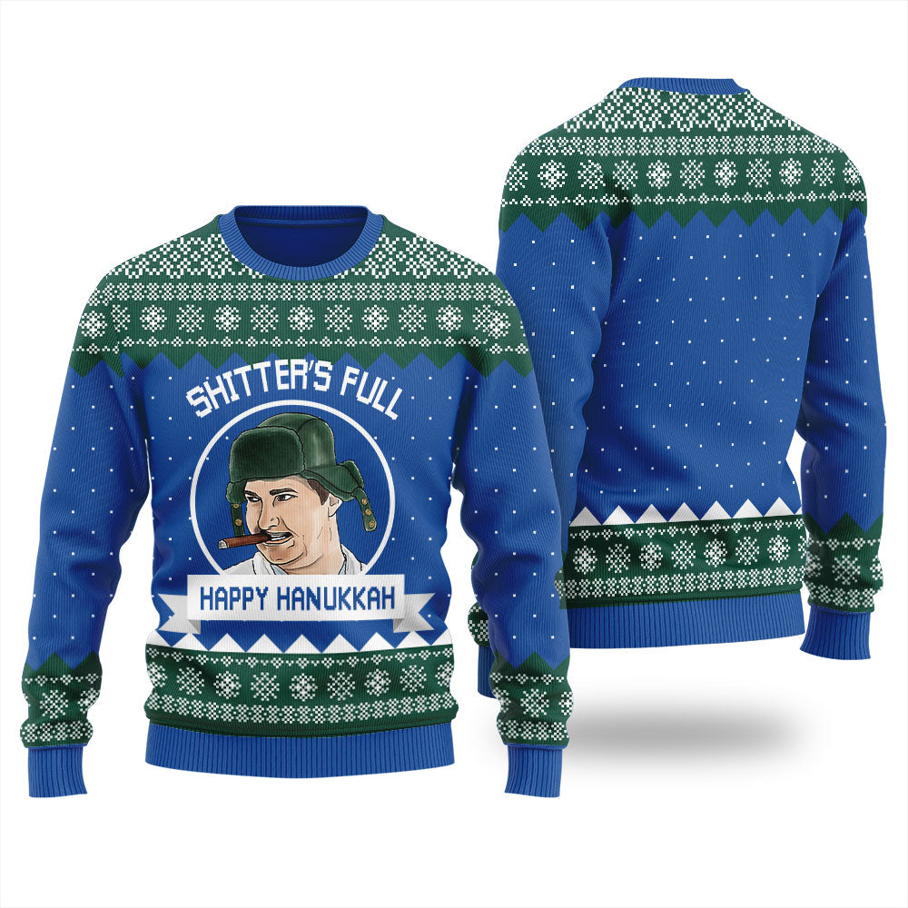 Happy Hanukkah National Lampoon Christmas Sweater Men