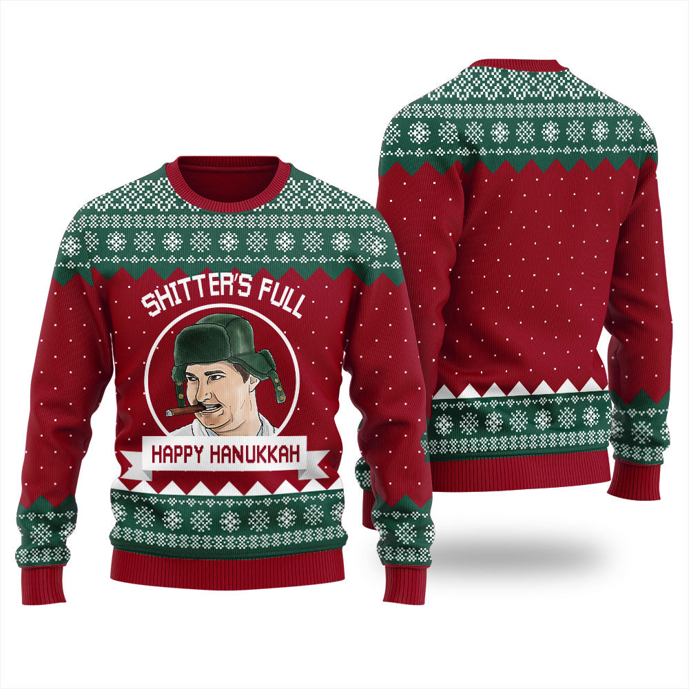 Happy Hanukkah National Lampoon Christmas Sweater Men