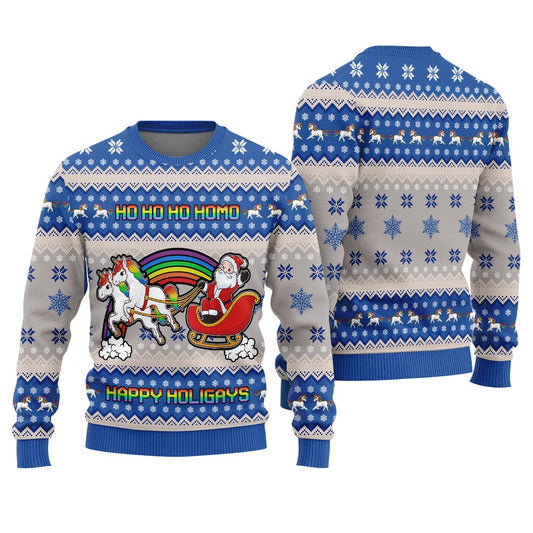Happy Holigays Ugly Christmas Sweater