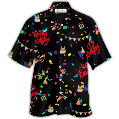 Hawaiian Shirt / Adults / S Birthday Happy Birthday Party All Night - Hawaiian Shirt 