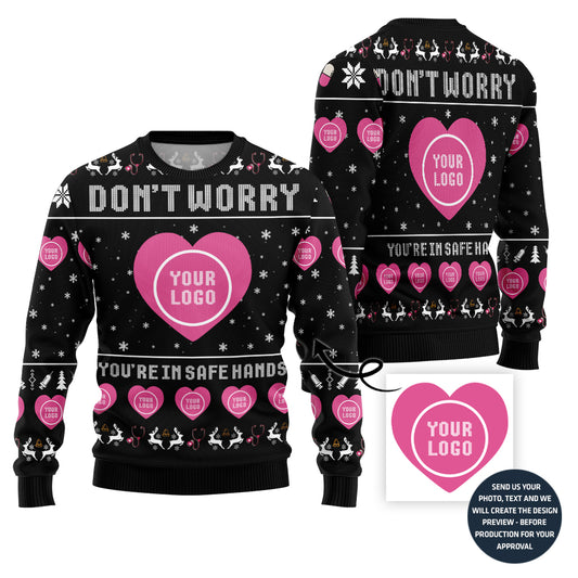 Heartfelt Custom Logo Ugly Christmas Sweater For Doctor