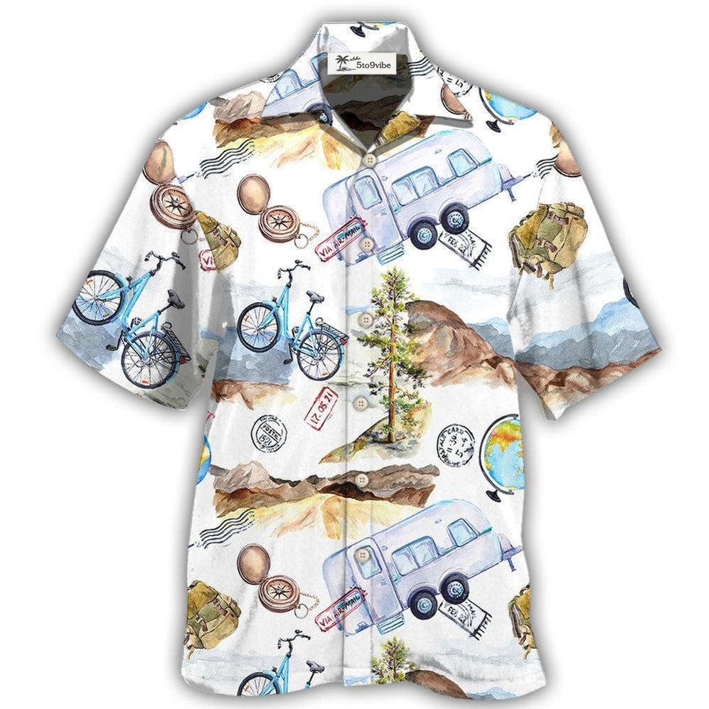 Hawaiian Shirt / Adults / S Hiking For Art Style Lover - Hawaiian Shirt 