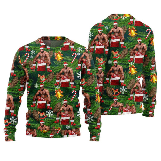 Hilarious Barry Wood Ugly Christmas Sweater