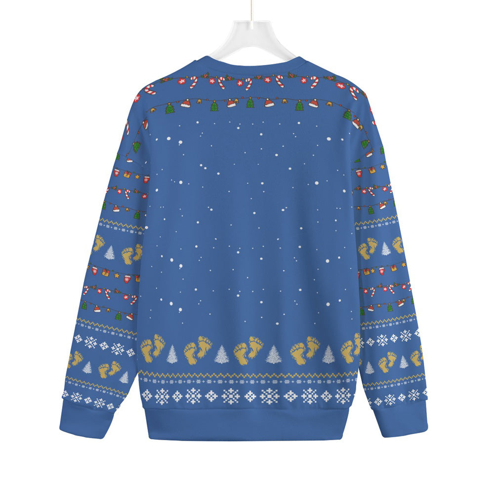 Hilarious Believe In Bigfoot Plus Size Ugly Christmas Sweater