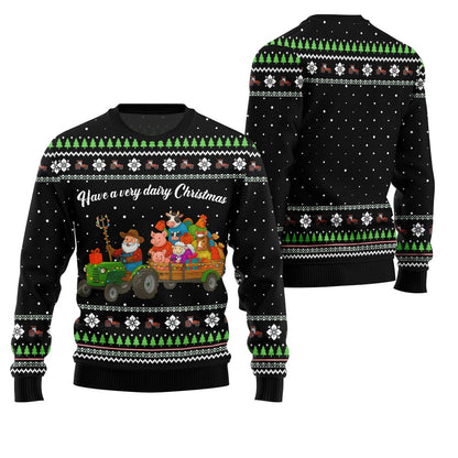 Hilarious Farming Ugly Christmas Sweater