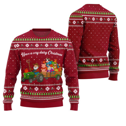 Hilarious Farming Ugly Christmas Sweater