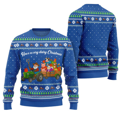 Hilarious Farming Ugly Christmas Sweater