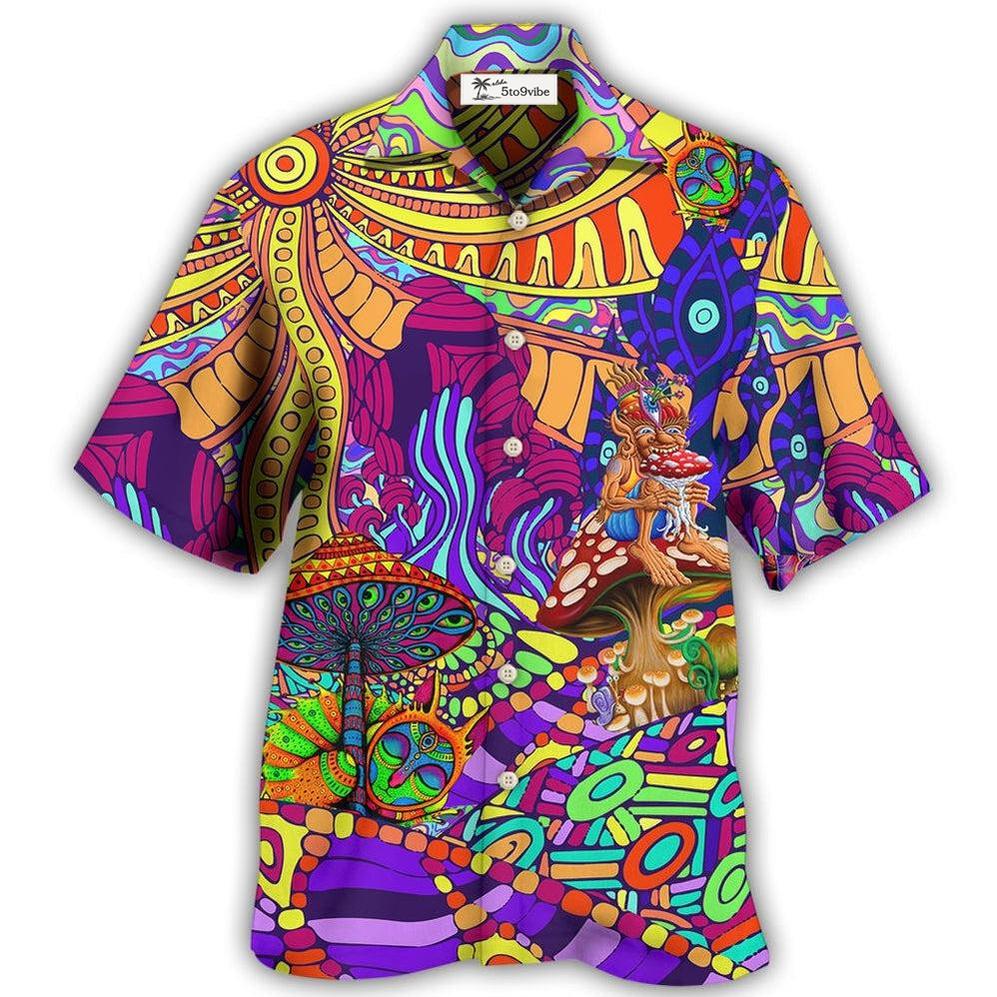 Hawaiian Shirt / Adults / S Hippie Colorful Love Life - Hawaiian Shirt 
