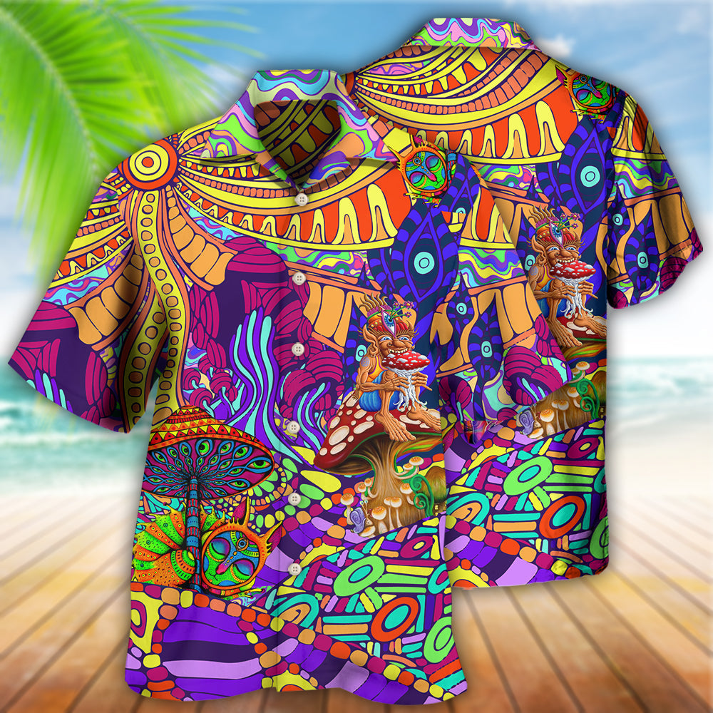 Hippie Colorful Love Life - Hawaiian Shirt 