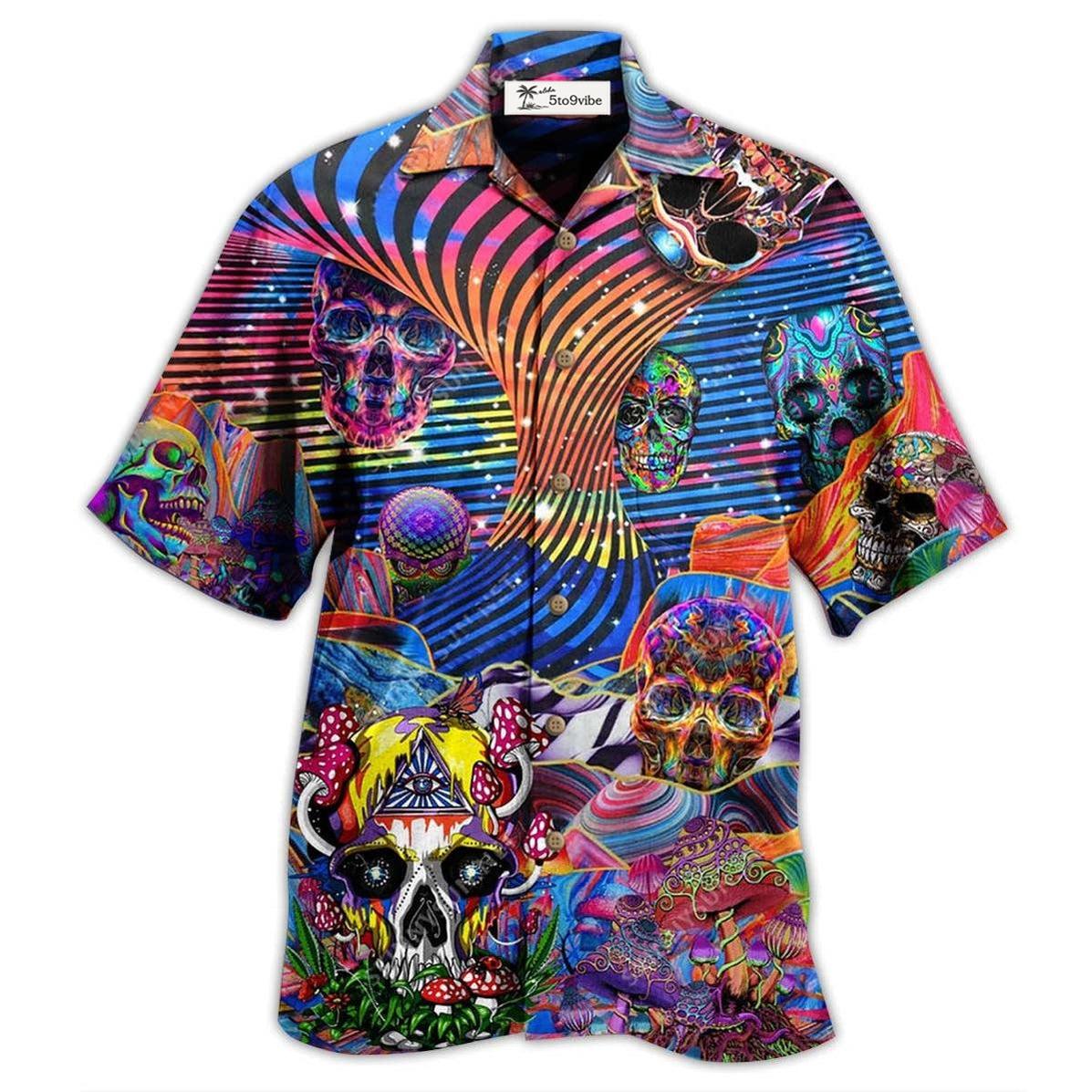 Hawaiian Shirt / Adults / S Hippie Love Life Mix - Hawaiian Shirt 