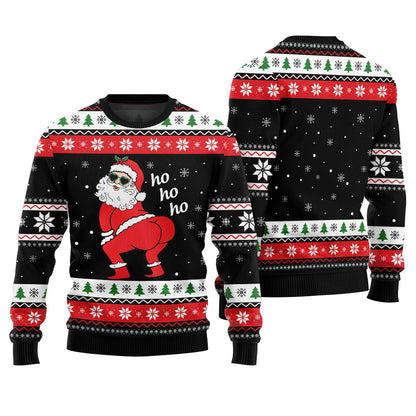Ho Ho Ho Santa Naughty Xmas Sweater