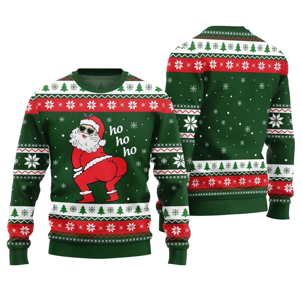 Ho Ho Ho Santa Naughty Xmas Sweater