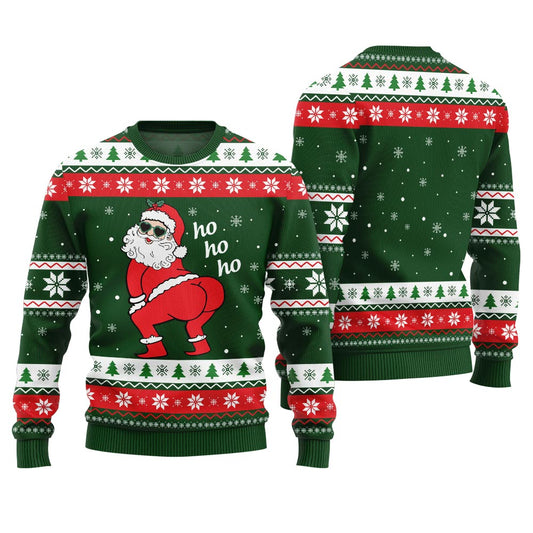 Ho Ho Ho Santa Naughty Xmas Sweater