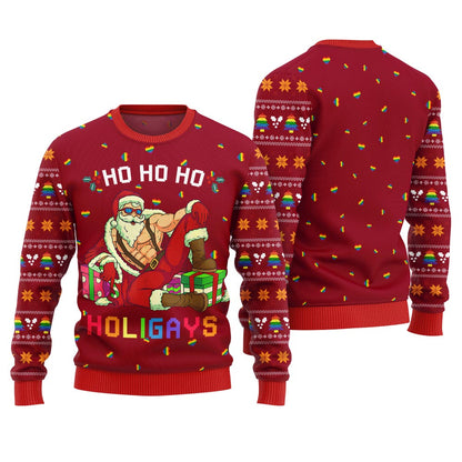 Holigays Funny Christmas Sweater For LGBT