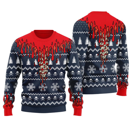 Horror Halloween Sweater For Women