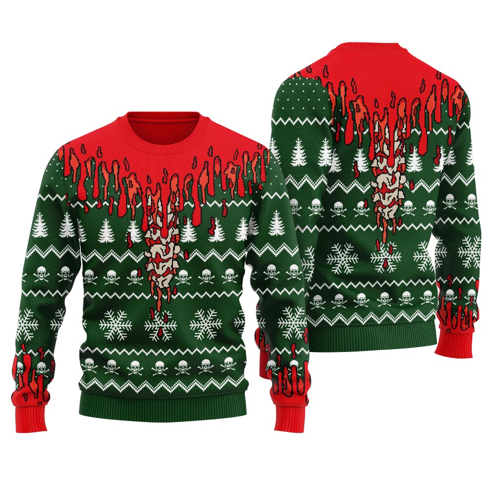 Horror Halloween Sweater For Women