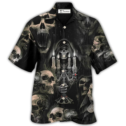 Skull Horror Skull Movies - Hawaiian Shirt 