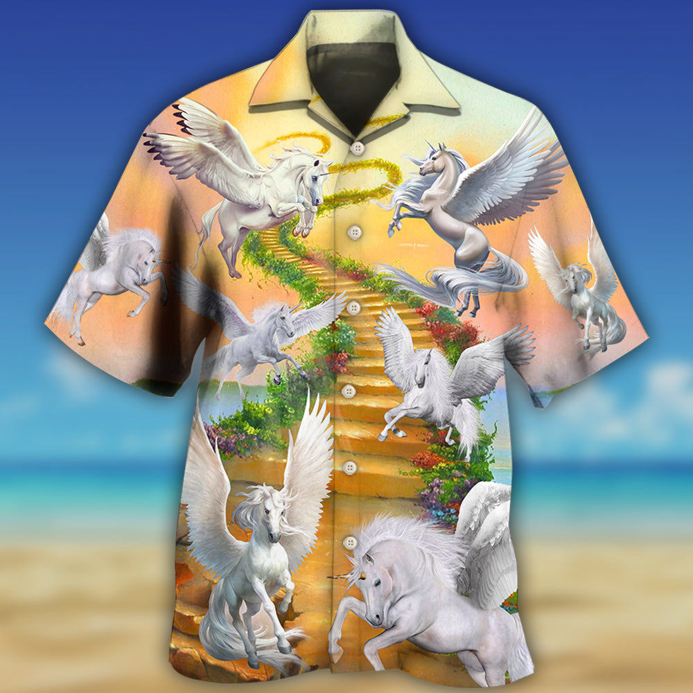 Horse Paradise Dream Style - Hawaiian Shirt 