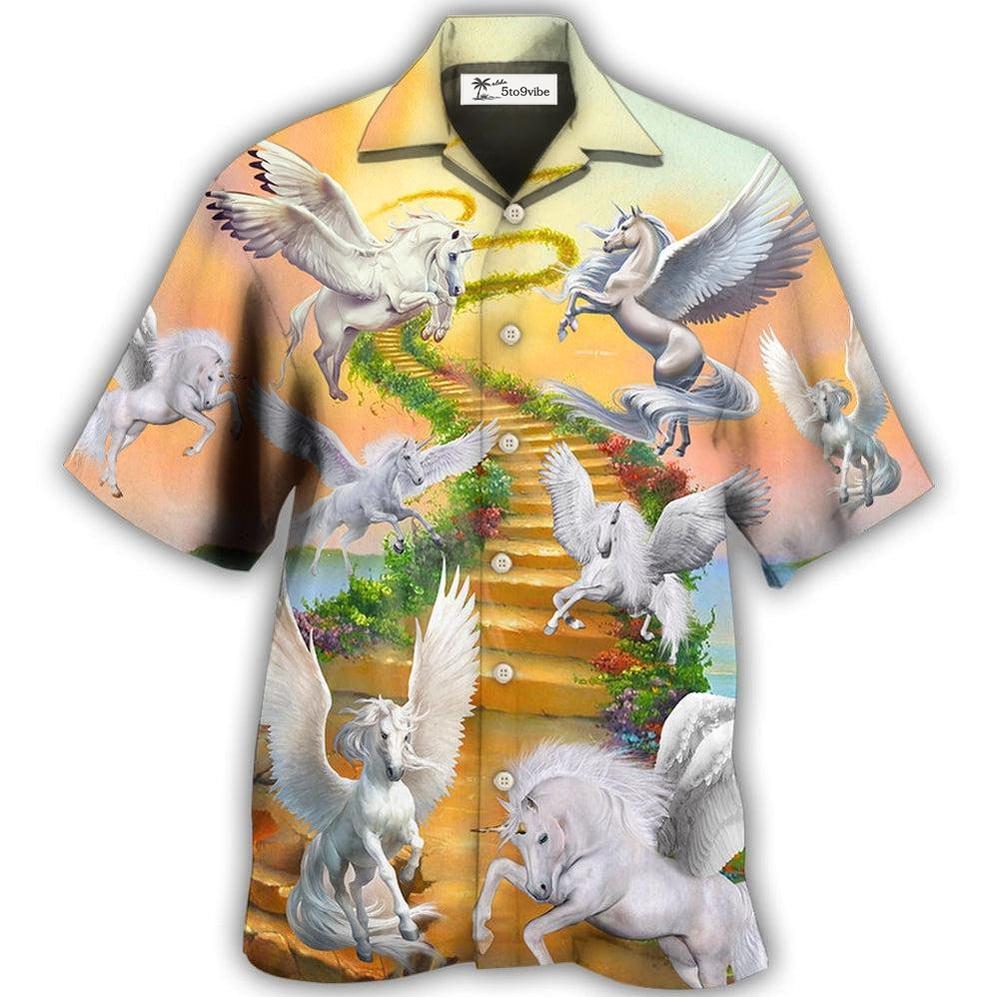Hawaiian Shirt / Adults / S Horse Paradise Dream Style - Hawaiian Shirt 