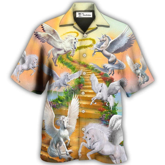 Hawaiian Shirt / Adults / S Horse Paradise Dream Style - Hawaiian Shirt 