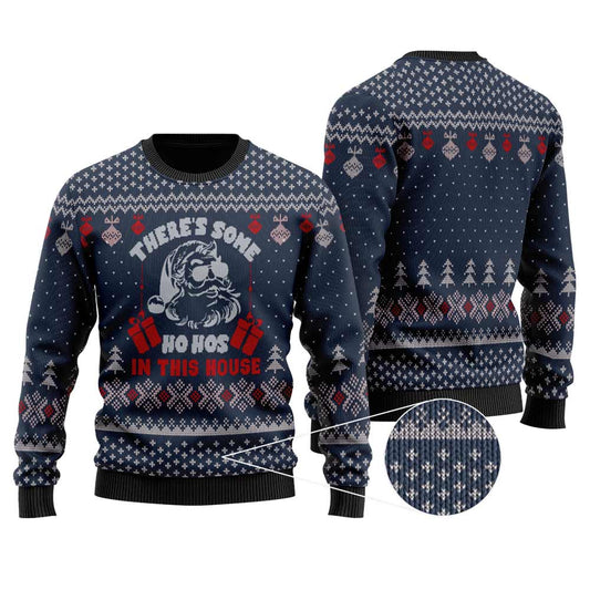 Ho's In This House Christmas SweaterÂ | Men Women Ugly Christmas Sweatshirt - Funny Ugly Christmas Sweater