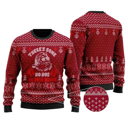 Ho's In This House Christmas SweaterÂ | Men Women Ugly Christmas Sweatshirt - Funny Ugly Christmas Sweater