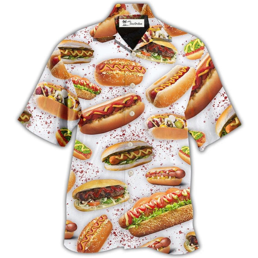 Hawaiian Shirt / Adults / S Hot Dog Basic Style - Hawaiian Shirt 