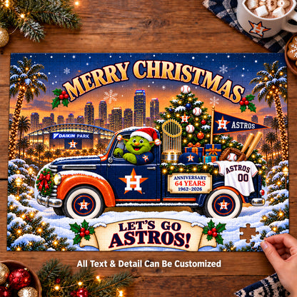Baseball team Style 12 Jigsaw Puzzle mockup | 5To9Vibe