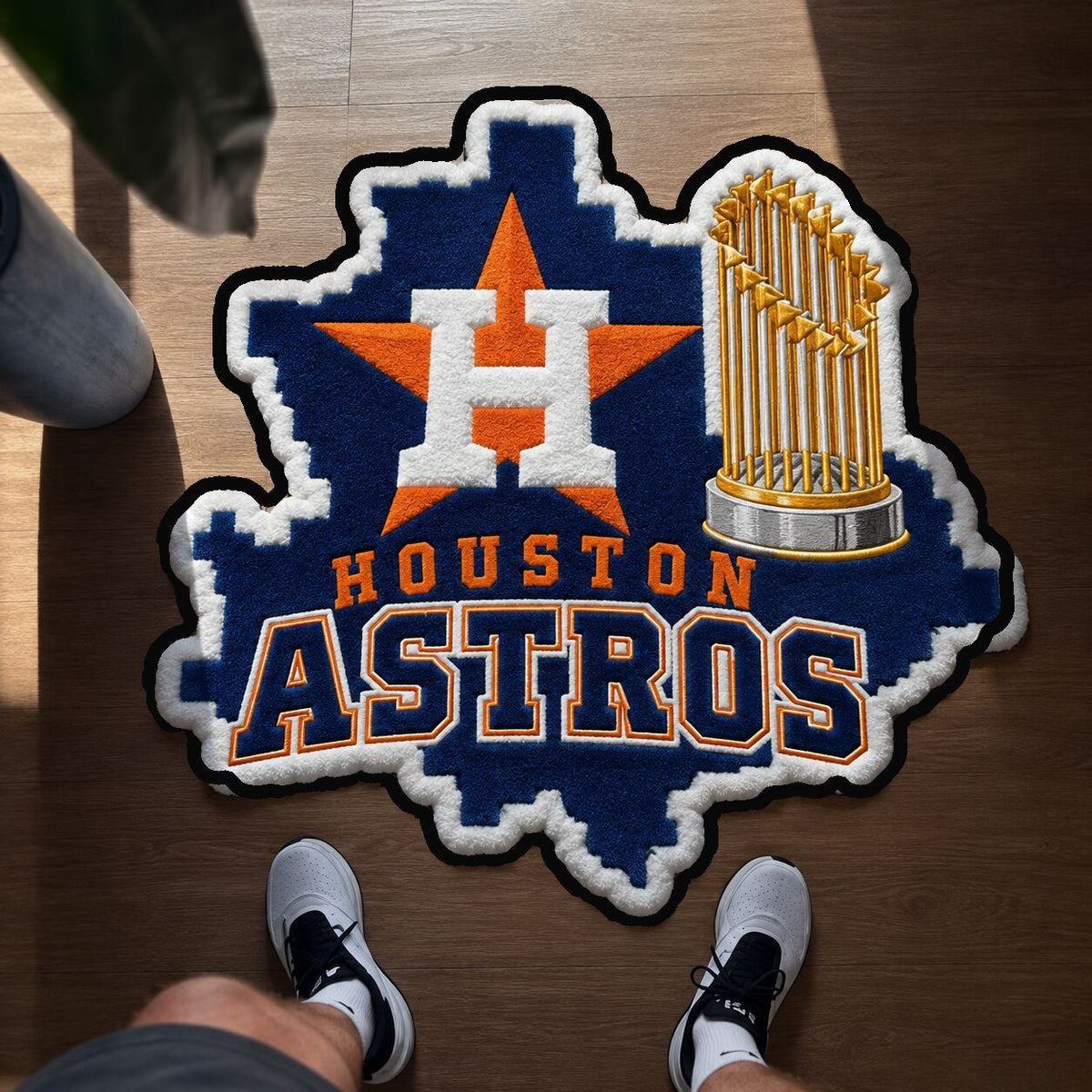 Alfombra personalizada de bienvenida premium de equipo de la MLB – Felpudo de béisbol personalizado