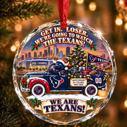 Football team Style 13 Glass Ornament mockup | 5To9Vibe