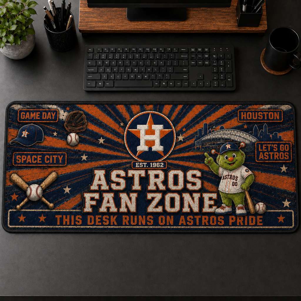 All Baseball Fan Zone Desk Mat For Baseball Fans Gift Mouse Pad Plus Size - 5to9vibe