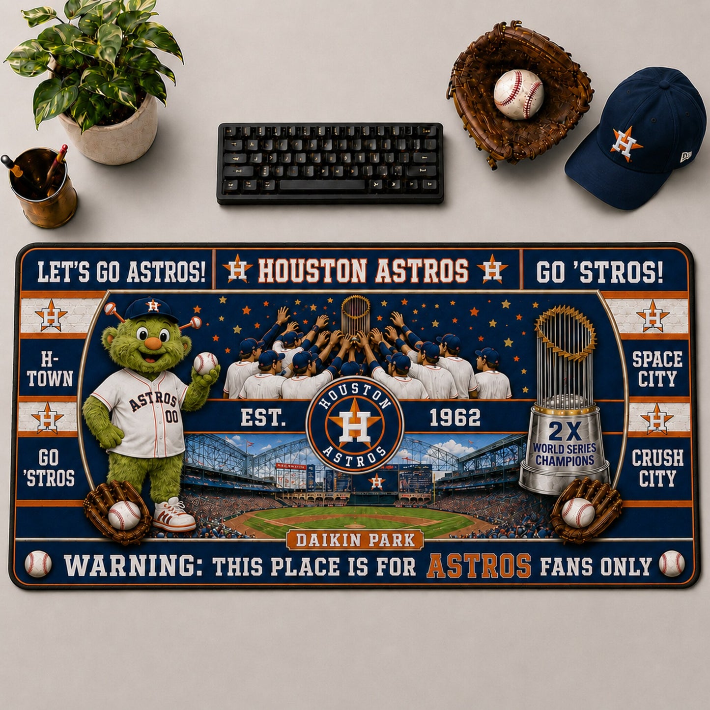 All Baseball Teams Anniversary For Fans Desk Mat  Baseball  Desk Mat Mouse Pad Plus Size - 5to9vibe