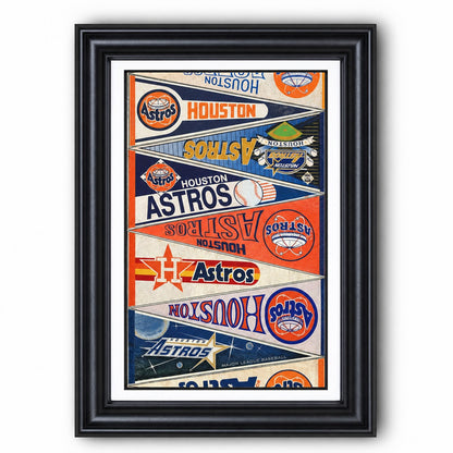 All Baseball Teams Vintage Anniversary For Baseball Fans Poster No Frame - Vertical Poster - 5to9vibe
