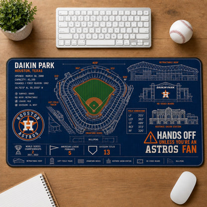 All Baseball Legendary Stadiums Masterplan Desk Mat Mouse Pad Plus Size - 5to9vibe