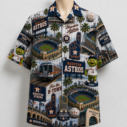 All Baseball Teams Iconic Moments Aloha Shirt for Baseball Fans Button Up Unisex Hawaiian Shirt For Men and Women