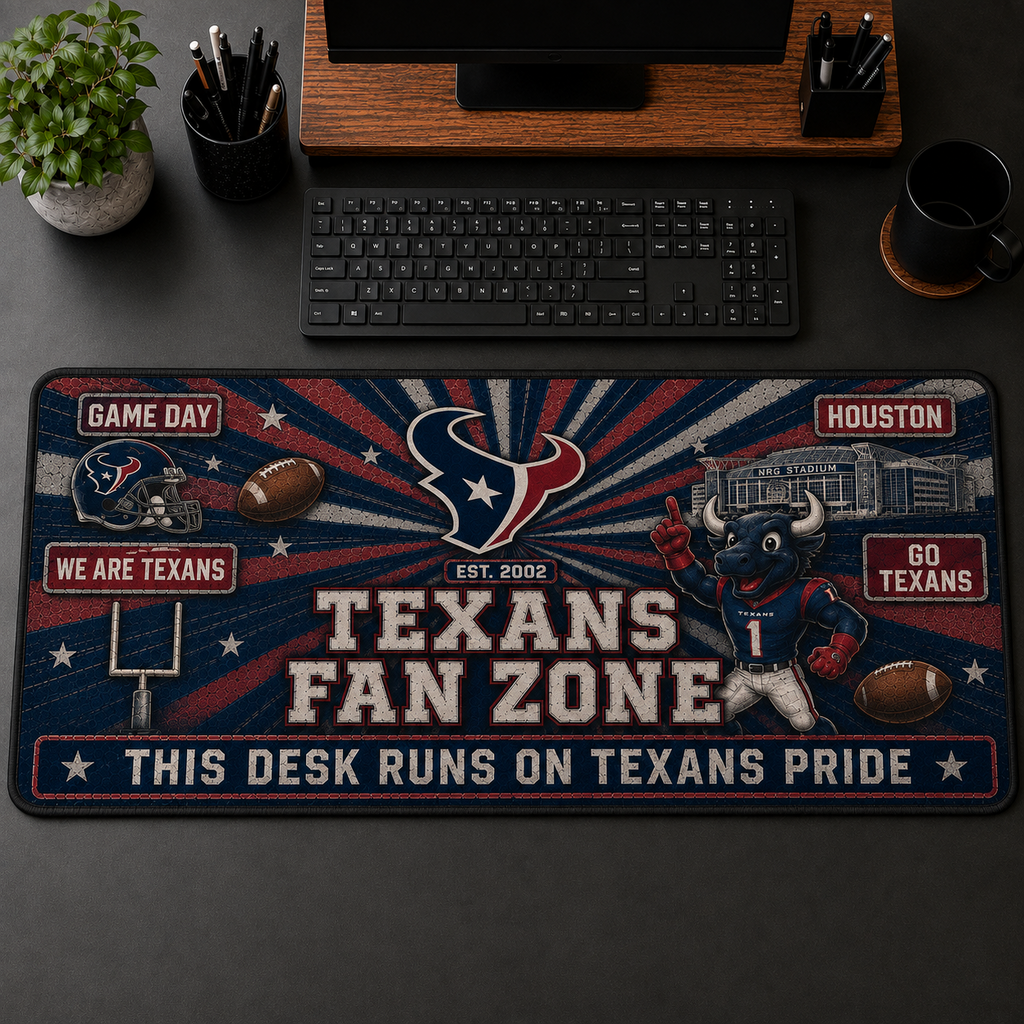 All Football Teams Fans Zone Desk Mat Mouse Pad Plus Size Trending - 5to9vibe