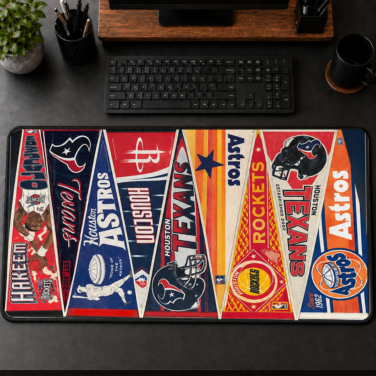 All Sport Teams City Vintage Anniversary For Fans Desk Mat Mouse Pad Trending - 5to9vibe
