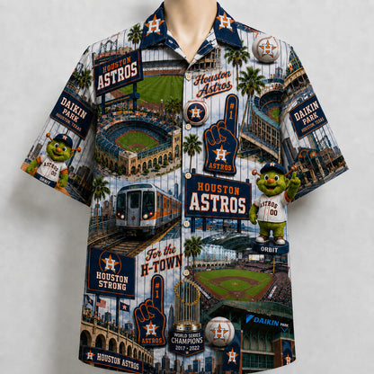 All Baseball Teams Iconic 2 Moments Aloha Shirt for Baseball Fans Button-Up Unisex Hawaiian Shirt For Men and Women