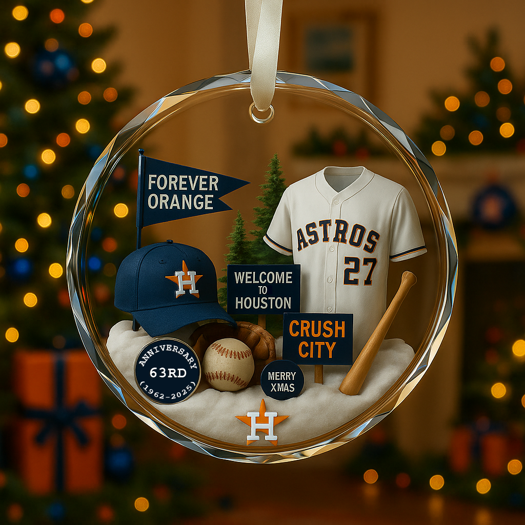 Baseball Glass Ornament 3 With Gift Box Christmas Baseball Team - Glass Ornament-Glass Ornament-5TO9VIBE